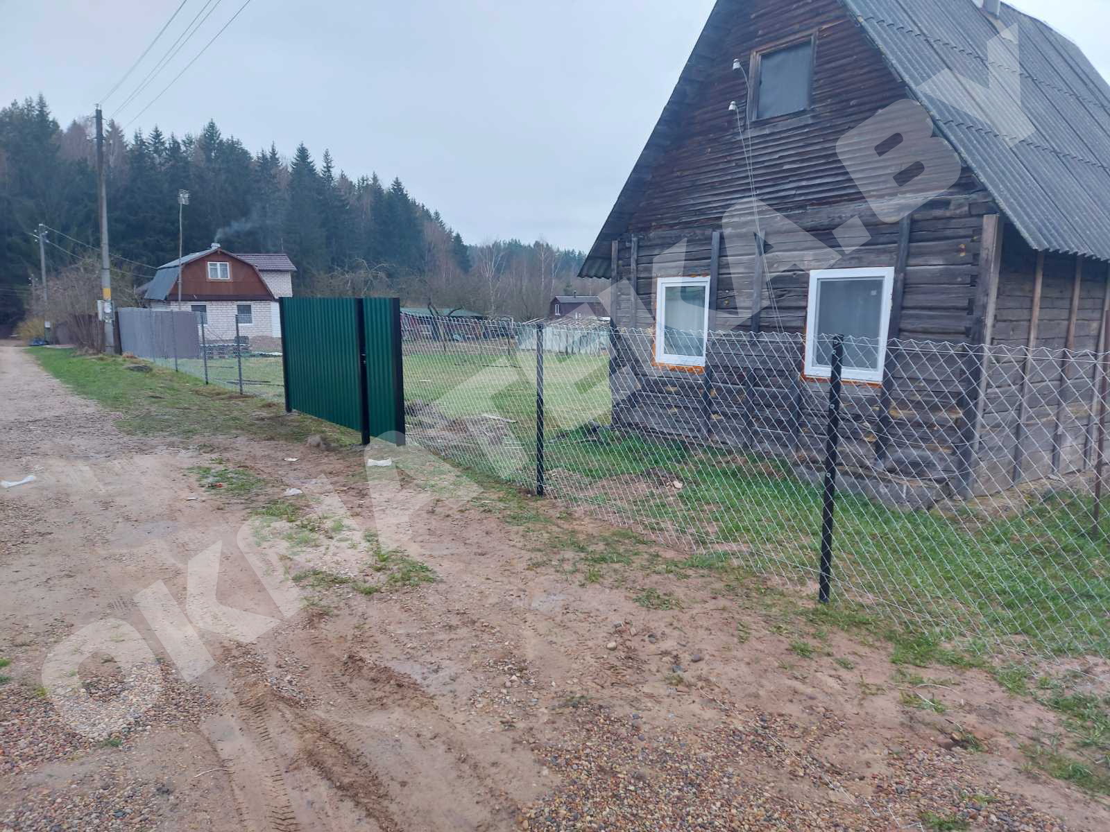 Забор из сетки Рабица в Крупках